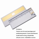 80 Layout Installation Package Aluminum Alloy Case for Mechanical / Magnetic Keyboard Wooting 80